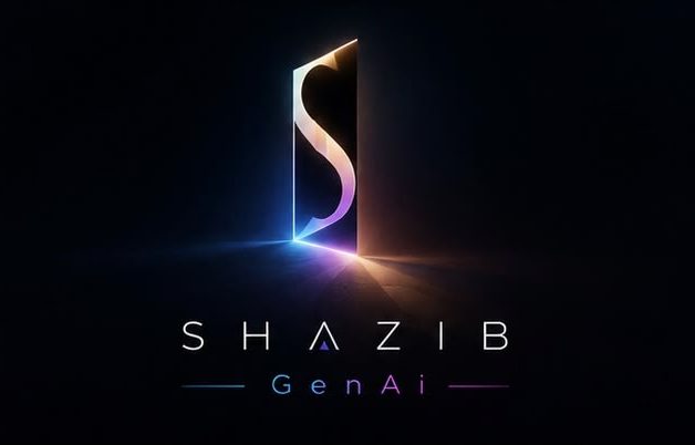 Shazib GenAi logo: a glowing S inside a lit doorway